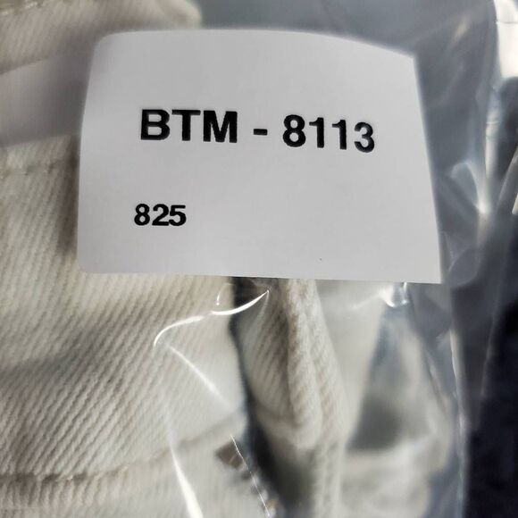 Willow & Root Women’s White Denim Cutoff Shorts Size Large Raw Hem - Picture 6 of 6